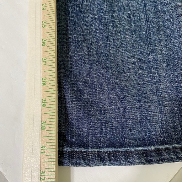 Chico's Platinum Jeans Ultimate Fit Slim Leg Stretch Denim Blue US Size 8 - Picture 13 of 13